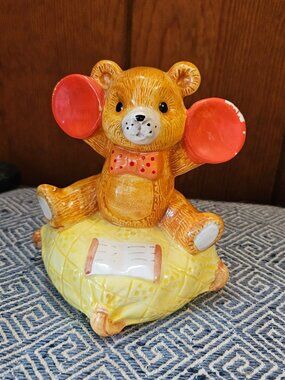 Vintage Schmid Handpainted Music Box, Plays 'Talk to the Animals'